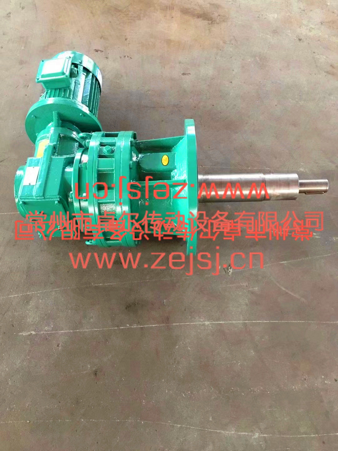 双螺旋锥形加湿混合机摆线减速机
