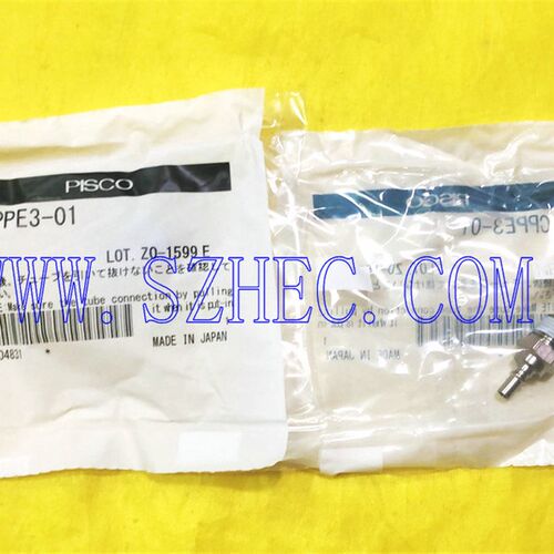 原装正品 日本PISCO 连接型接头 管接头直通  CPPE3-01  现货销售