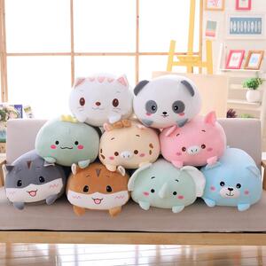 douyin animal pillow pig plush toys bear soft doll cushion