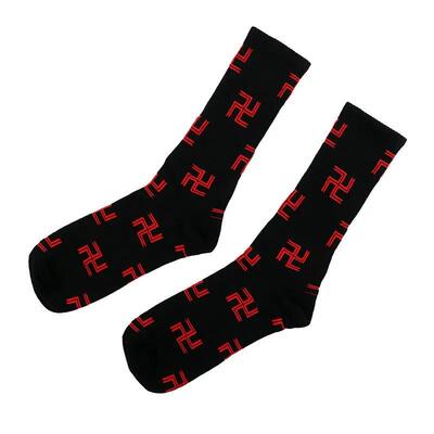 Anime Tokyo Revengers Cosplay Socks For Women Men Swastika S