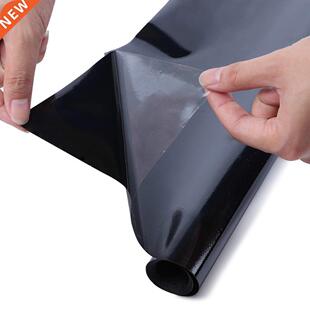 Blackout Opaque Window Film Static Cling 100% Ligth Block PE