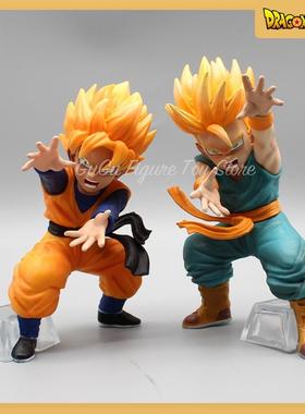 Dragon Ball Z Figures Son Goten Trunks Anime Figure Pvc Gk S