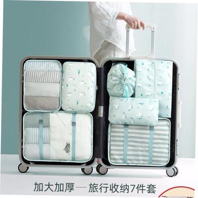 3PCS Compression Packing Cubes Travel Luggage Organizer bag