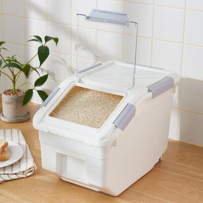 Rice barrel flour storage tank Household rice storage box