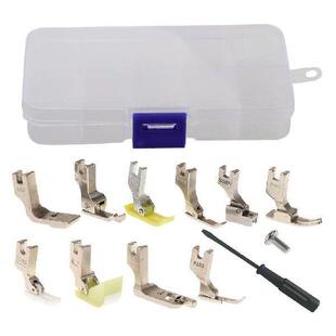 Machine Sewing Industrial Gathering Set Zipper Feet 13pcs