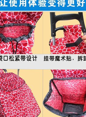 极速.Shopping cart climbing stairs grocery cart folding trol