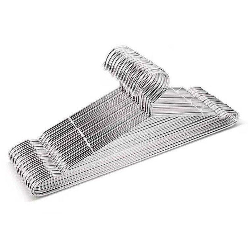 挂架优质卧室不锈钢实心衣架防滑家用晒衣服晒衣架阳台便宜晾