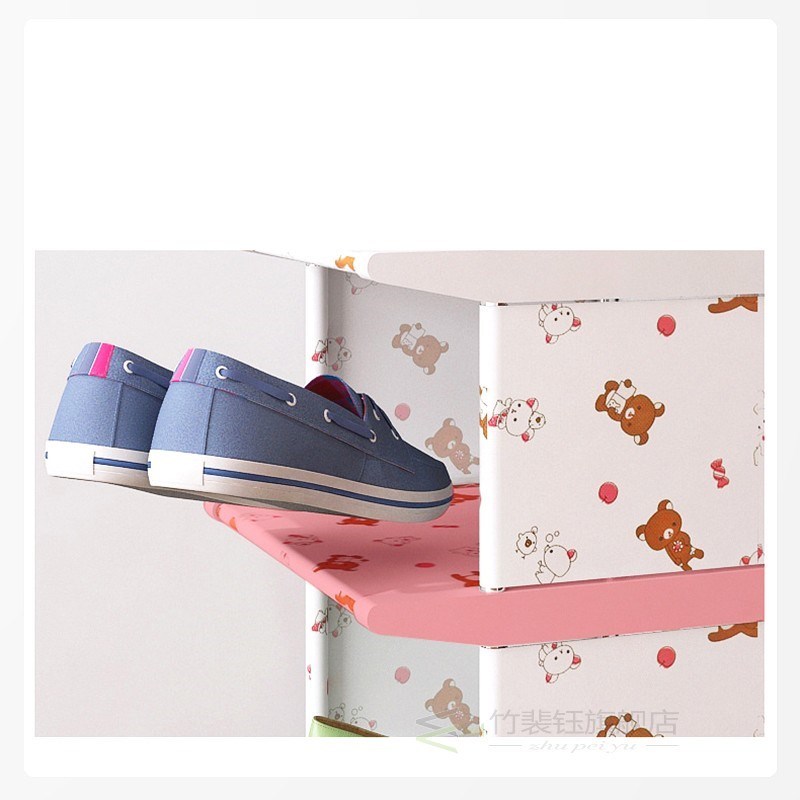 Vertical Shoe Rack Dustproof Shoe Cabinet Easy Assembly Shoe