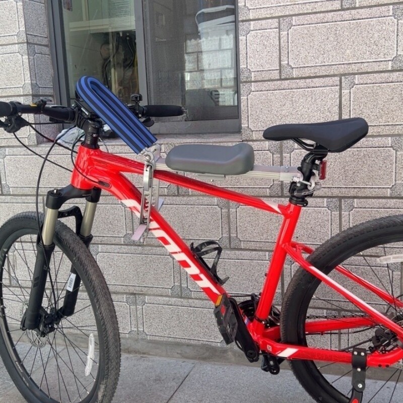 自行车儿童座椅前置单车折叠车登山车宝宝安全座椅电动车快拆座椅