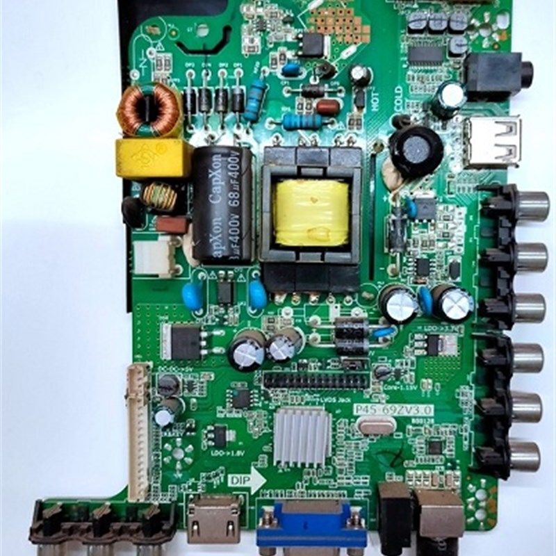 原装P45-69ZV3.0主板屏E32-0A35液晶三合一乐华32L53 32L31驱动板