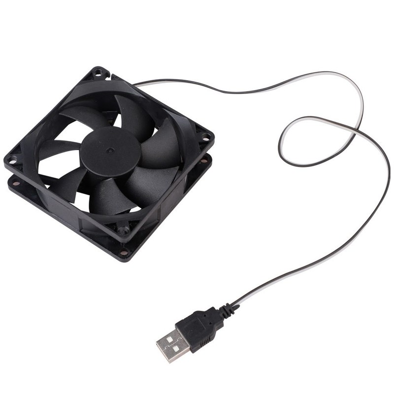 5V 80mm Computer Fan USB Cooler PC CPU Cooling Computer Comp