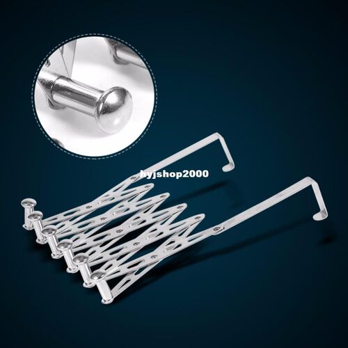 极速6-Hook Flexible Back Door Hanger Rack Bathroom Kitchen O