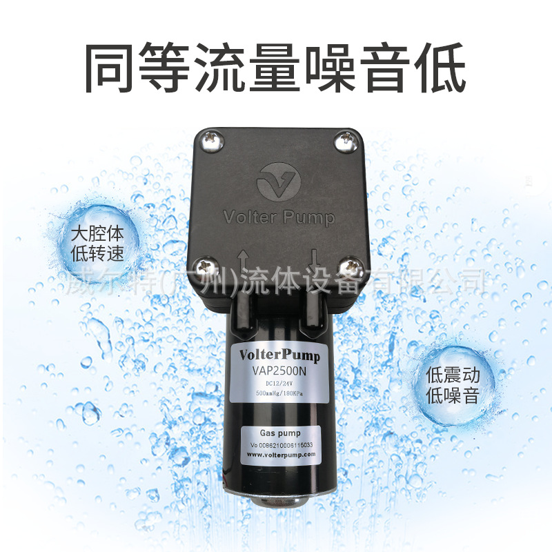 大流量真空微型气泵 水气两用微型泵VAP2500N 气体传输采样泵