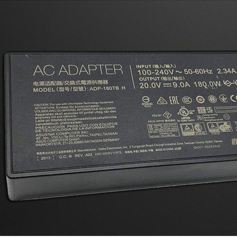 原装华硕ROG 幻14 Zephyrus G14电源配接器20V9A笔记本充电线180W