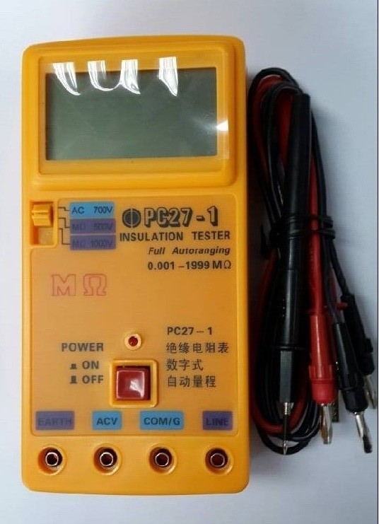 。上海太欧PC27-1/-2H/-3H/-4 系列绝缘电阻表PC27-5G兆欧表摇表7