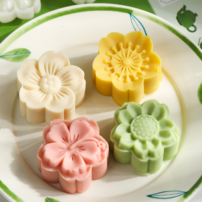 迷你绿豆糕模具月饼冰皮手压式模具糕点食品新款小模具25g30g50克