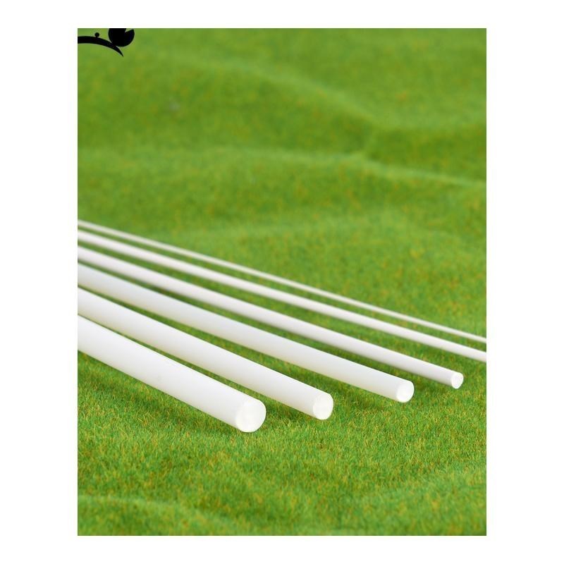 5pcs Dia 2-5mm ABS plastic round rod model making scenery ma