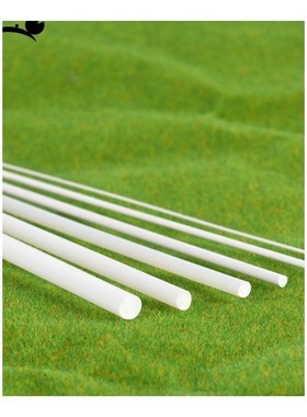 5pcs Dia 2-5mm ABS plastic round rod model making scenery ma