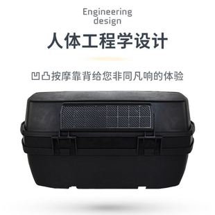 可以放双头盔的尾箱放置箱摩托车后备箱通用特大号箱子电动车后背