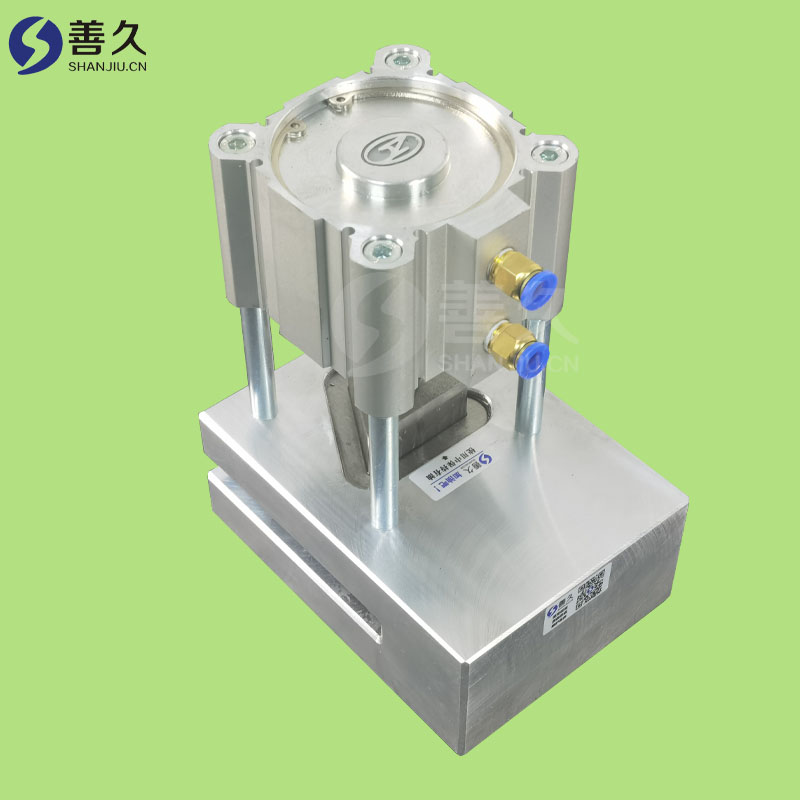 三角孔打孔机 三角形气动切边机 塑料袋切倒角机 制袋机打孔器