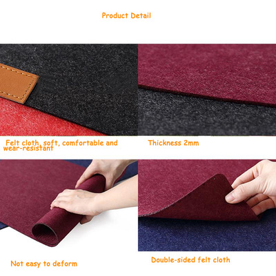 Office Accessories Computer Gamer Table Mat Non-slip Felt La