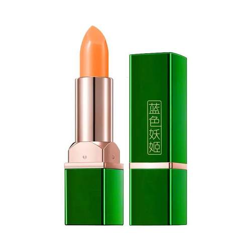 蓝色妖姬胡萝卜素温感变色唇膏滋润千人千色口红不易掉色不沾杯