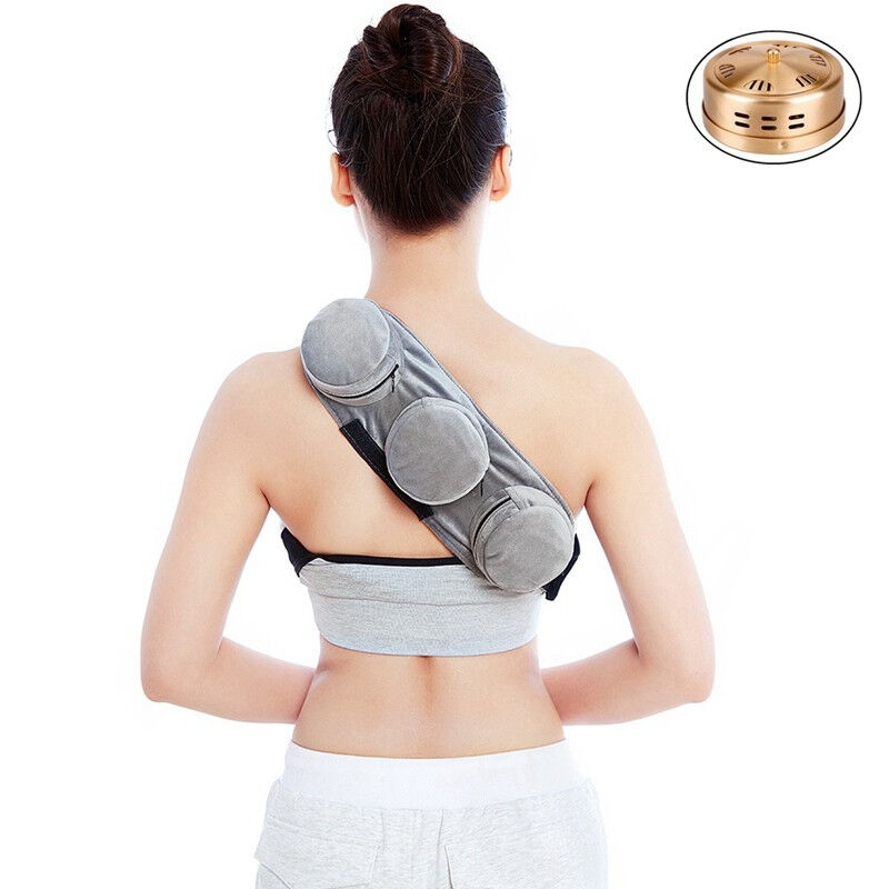 蕲州蕲艾堂随身灸艾柱艾段纯艾条艾灸艾灸盒温灸艾灸衣内含全铜灸