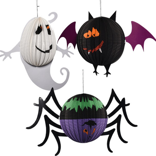 Halloween Decoration Pendant Three-dimensional Paper Props K