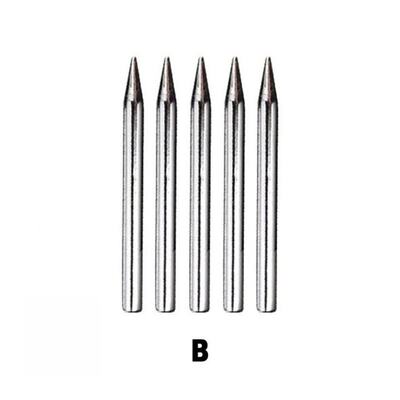 5pcs BB B C D K Soldering Iron Tips Copper 60W Lower Tempera