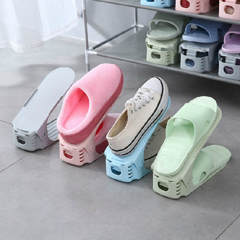 大学生开学鞋柜居家整理收纳神器省空间宿舍寝室新生住校置物鞋架