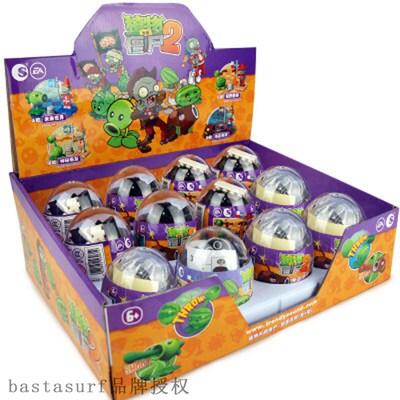 极速Genuine plant war zombie blind box building block set ch