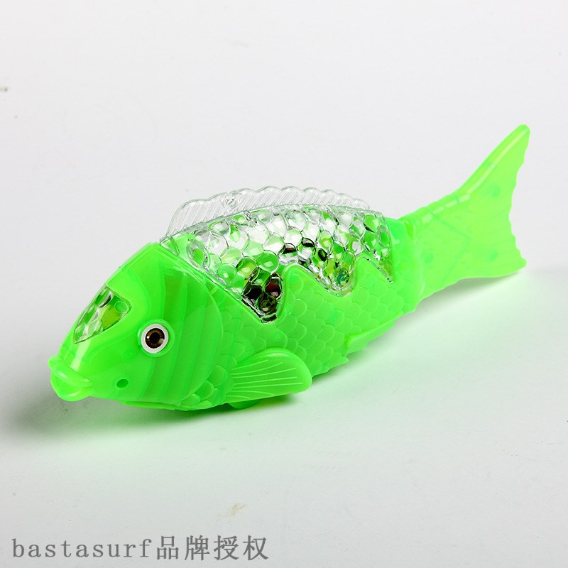New projection electric fish lantern fish music swing fish