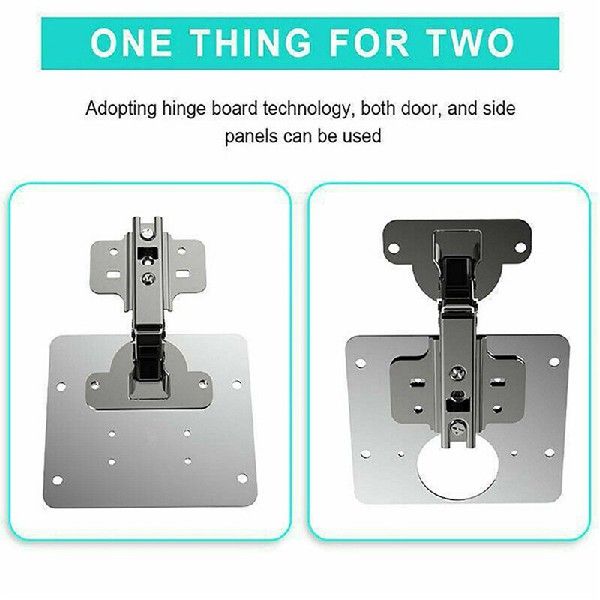 Hinge Repair Plate Foldable Table Cabinet Door Hinger