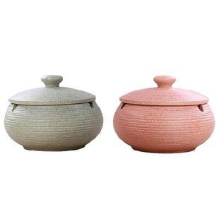 with Outdoor Cer Idoor 现货2PCS for Widproof Ashtray Lid
