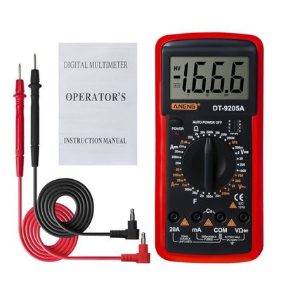 现货DT205A Digital Multiter hFE AC  Triode Diode Resist