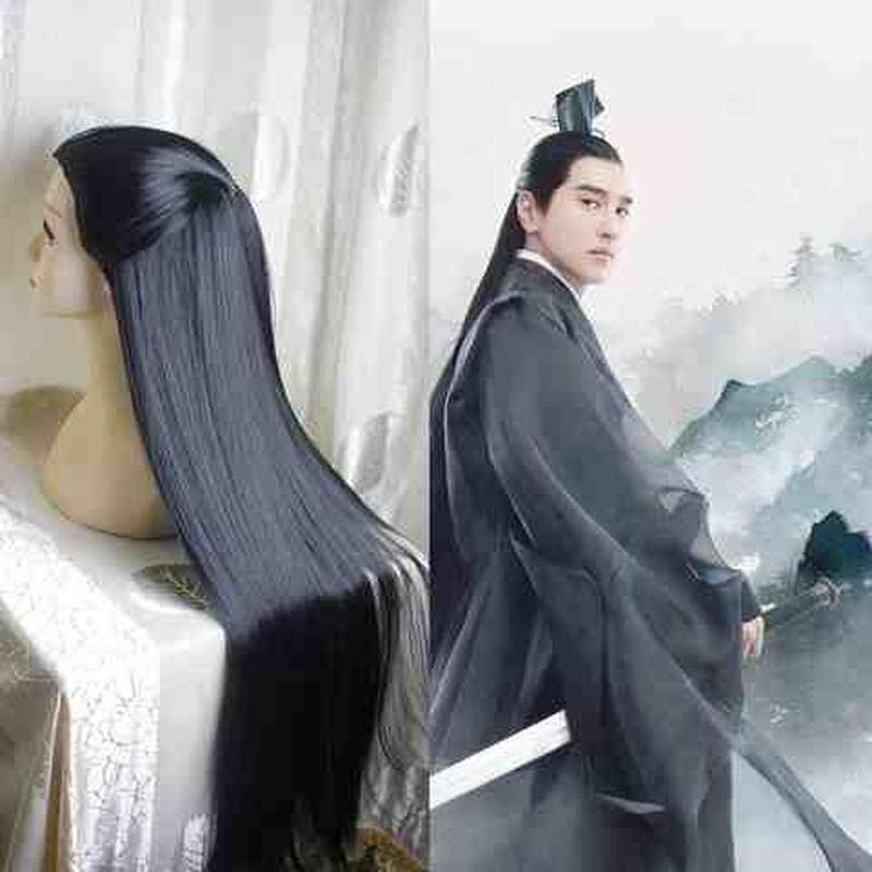影视三生三世h十里桃花古装表演假发白浅夜华同款假发儿童成人通