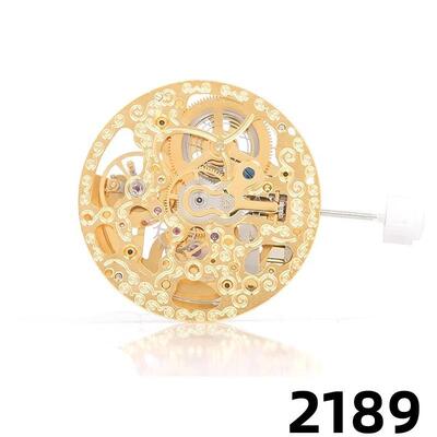 2189金色镂空机芯国产2189银色镂空机芯2189金机/白机机芯