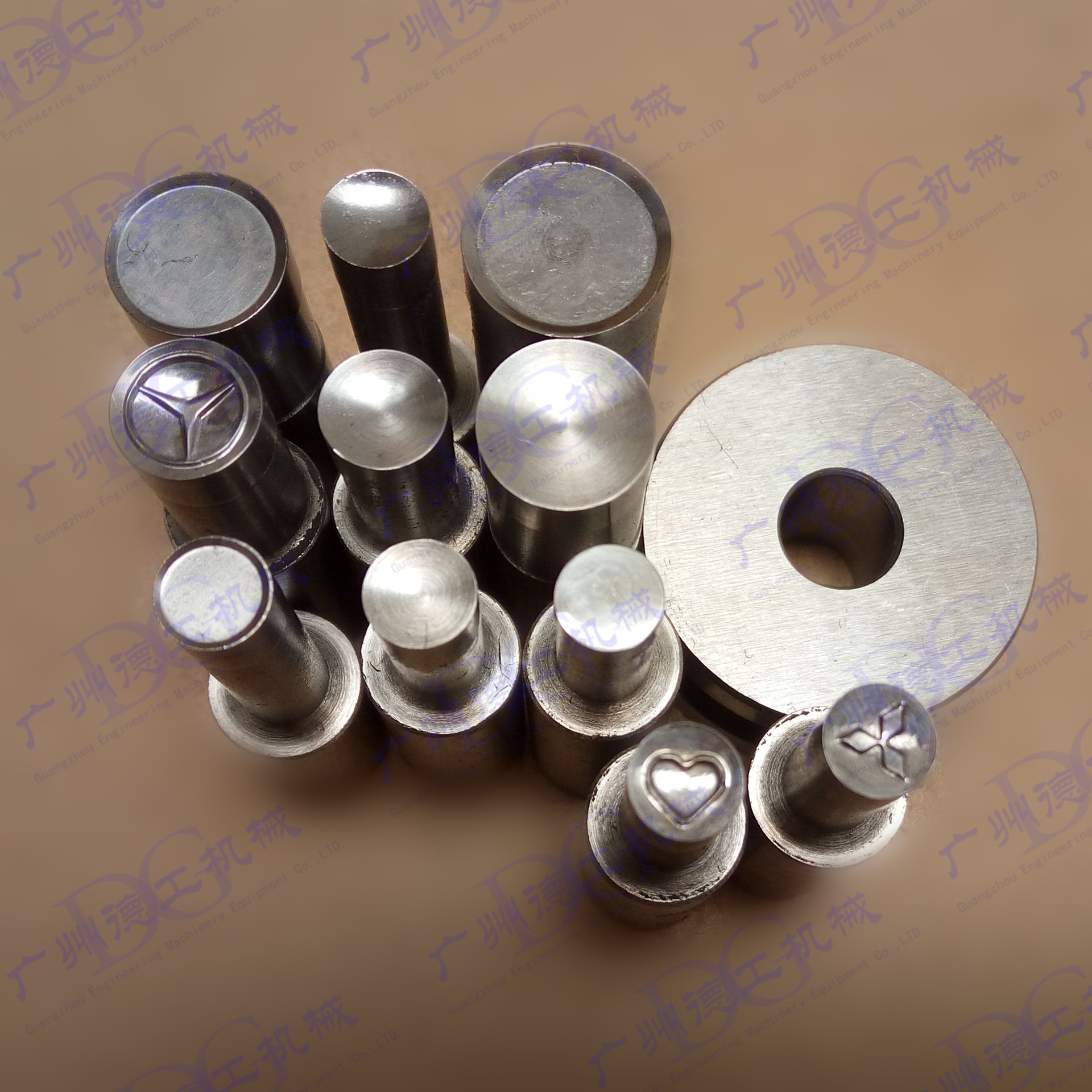 TDP单冲压片机专用模具刻字模具刻LOGO模具单面刻字小单冲模具