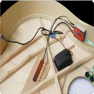 BBAND/A1.2/A1.2N/A2.2管式尾钉背带扣EQ民谣古典吉他拾音器