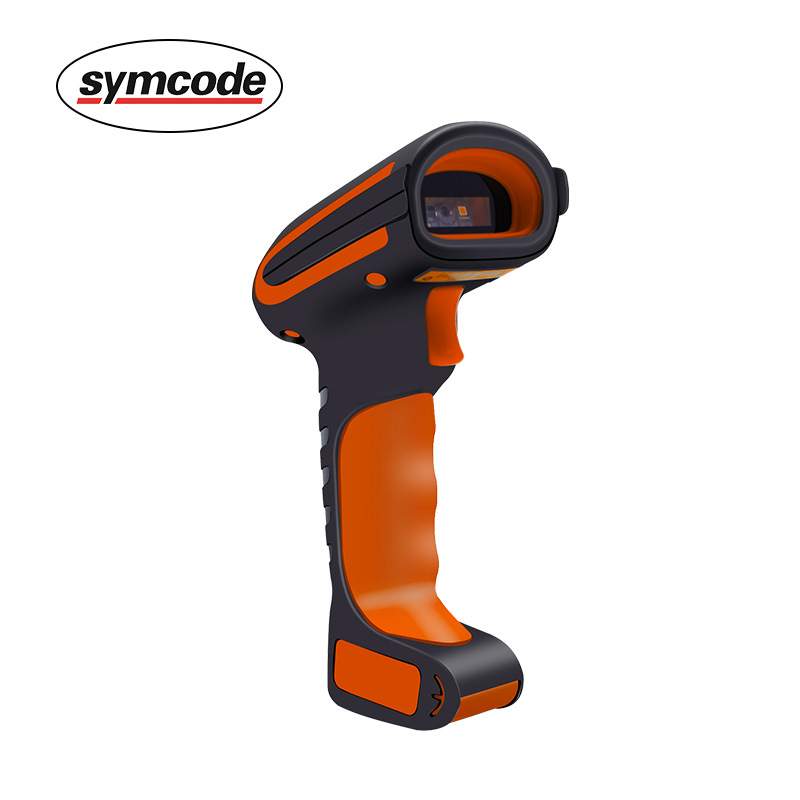 敏捷2020二维无线扫描枪工业级带存储条形码扫描器DPM工业扫码枪