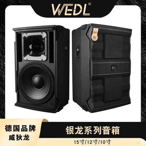 WEDL威狄龙单15寸12寸专业音箱KTV酒吧舞台演出工程银龙系列音响