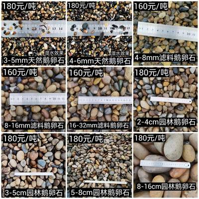 天然鹅卵石滤料垃圾填埋场砾石垫层直销辉县孟州禹州长葛义马