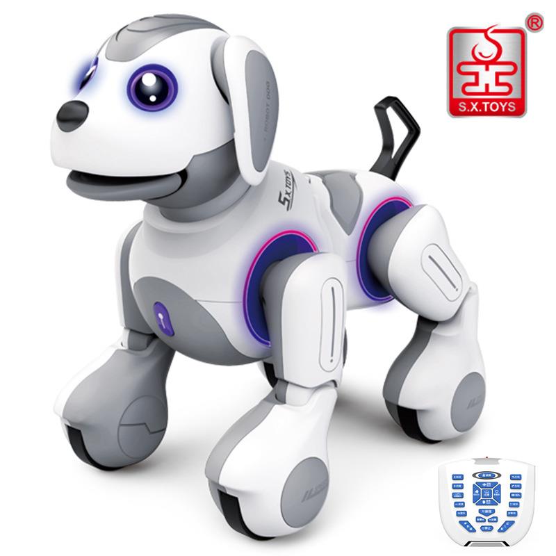 胜雄遥控智能机器狗儿童益智玩具男孩电子仿生机械人狗G50G51威腾