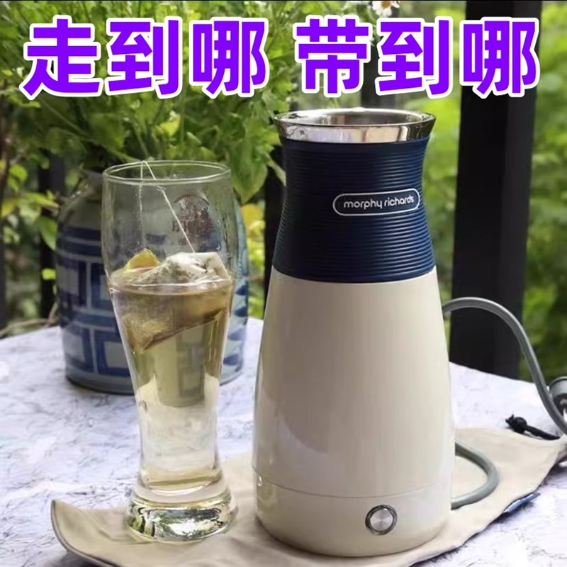 烧水杯可携d式旅行烧水壶加热办公室神器保温杯家用小型电热杯