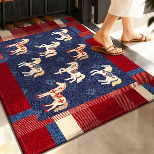 感入户门地垫进门防滑垫2026新款马年脚垫子玄关加厚入户地毯