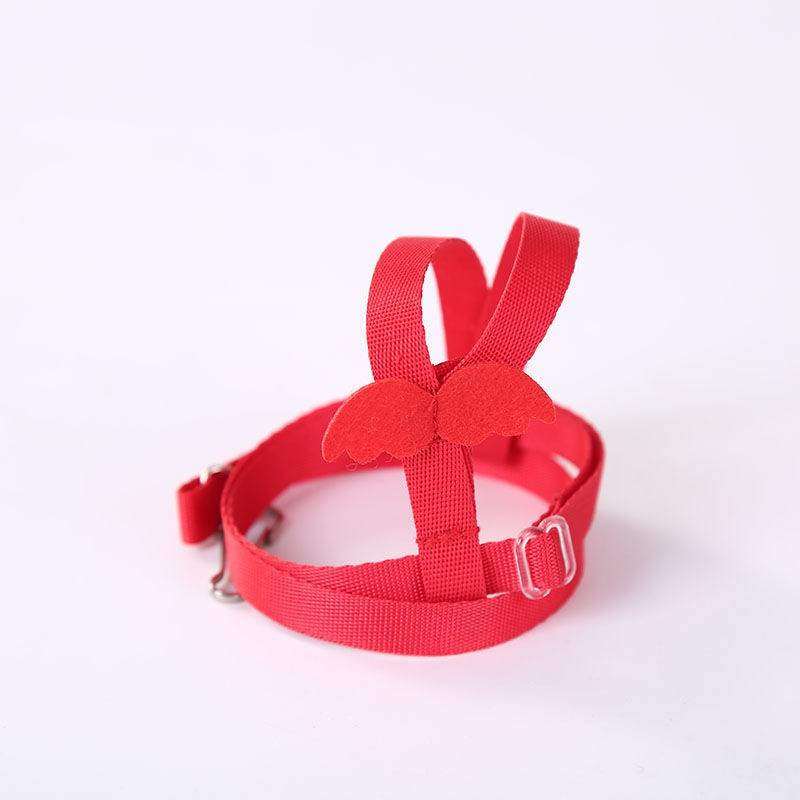 鹦鹉鸟飞行绳牡丹玄风遛鸟绳飞行背带牵引绳户外外出训练绳M