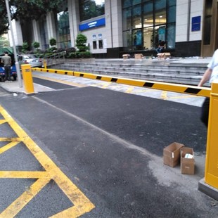 遥控直杆道闸机小区电动升降起落杆大门停车场挡车器门卫栏杆刀闸