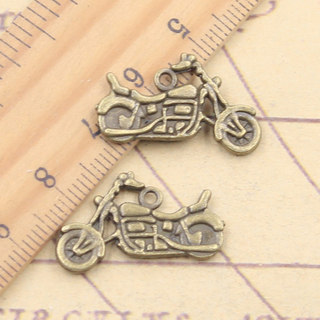 推荐10pcs Charms Motorcycle Scooter Autocycle 14x25mm Tibeta