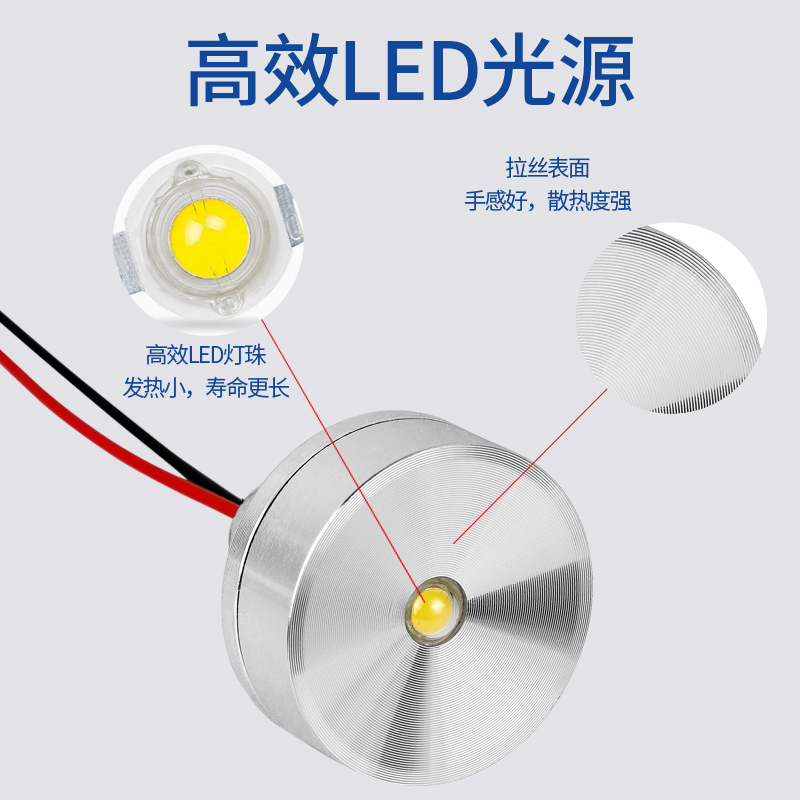 网红24V灯珠DC12V直流灯泡LED灯散光120度发光带螺杆灯高亮迷你小