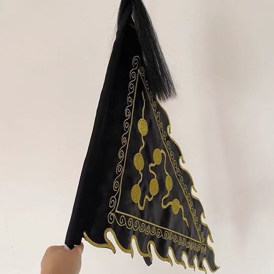 高檔神臺旗器法敕召品七星神令電刺繡雙面萬旗雨敕令神壇風(fēng)旗道雷